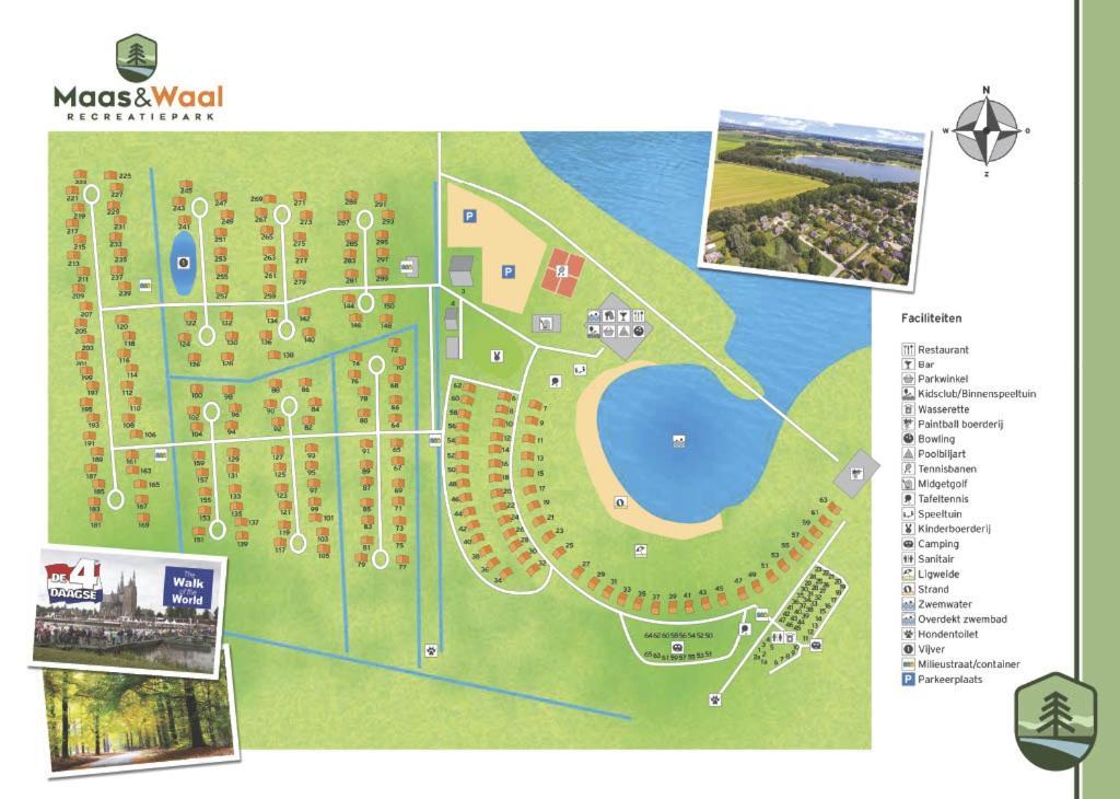 Vakantiewoning Maas En Waal 100 Ewijk エクステリア 写真