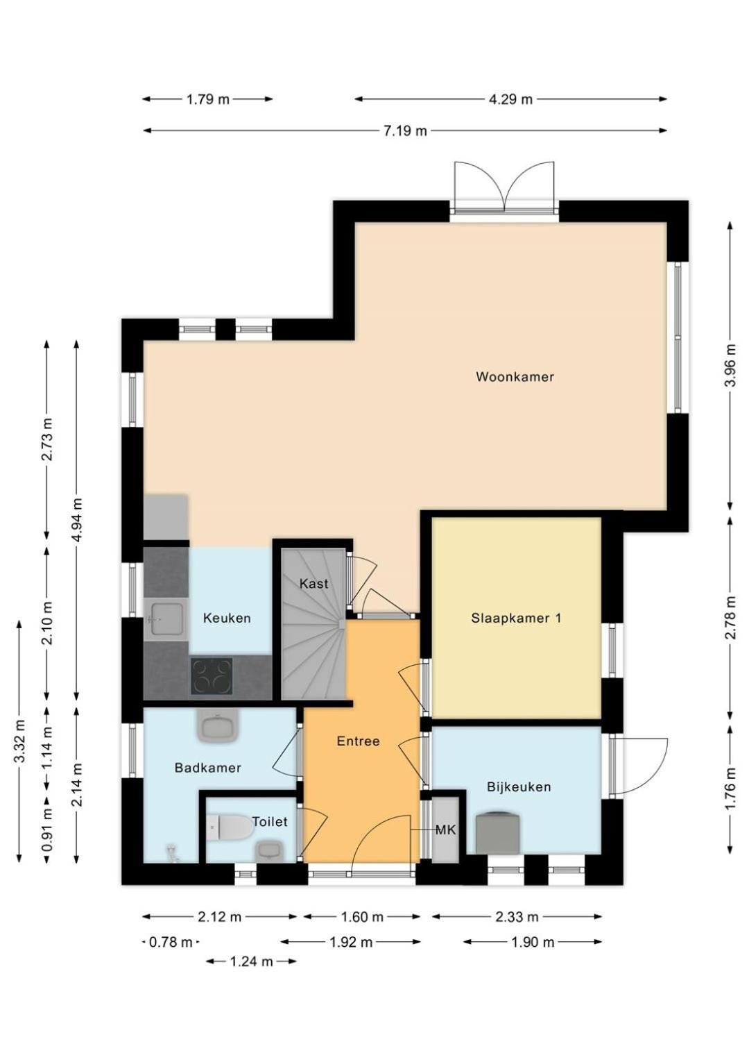 Vakantiewoning Maas En Waal 100 Ewijk エクステリア 写真